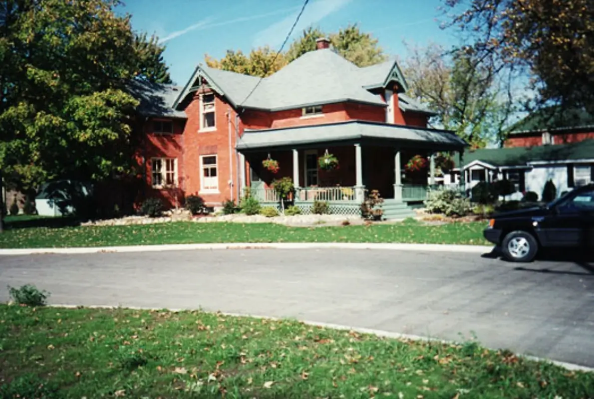 Our Team 8 front view of our recent completed project in bracebridge is place in here